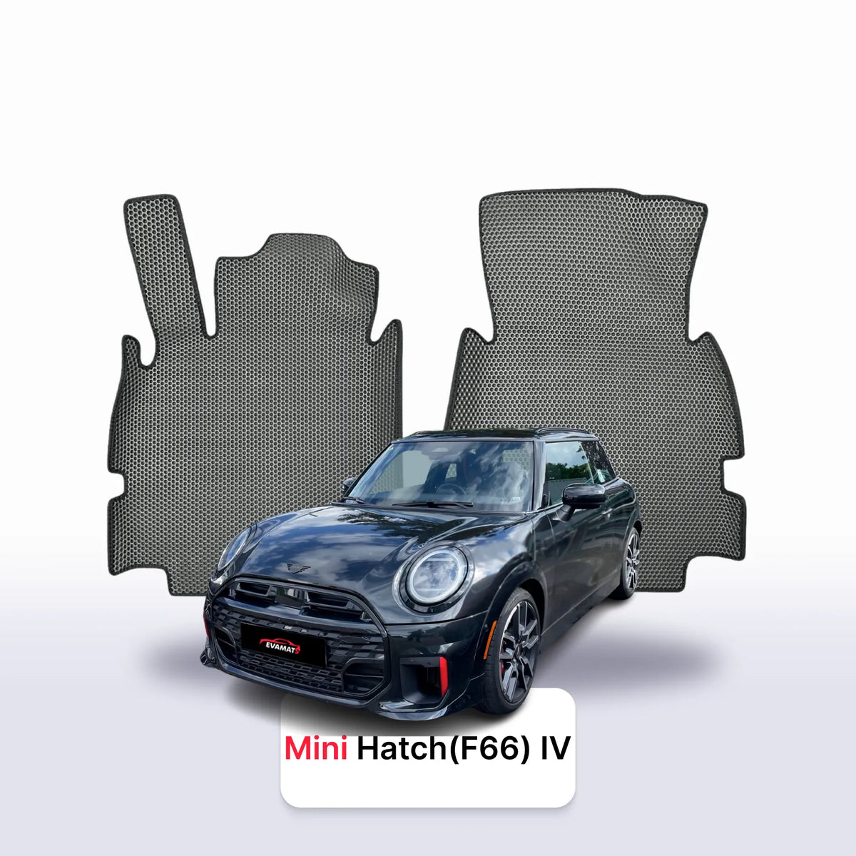 Tappetini 3D EVA per Mini Hatch(F66) 4 gen 2024-2028 anni HATCHBACK 3 porte