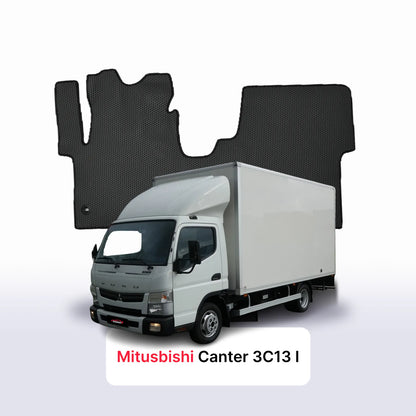 Tappetini 3D EVA per Mitsubishi Fuso Canter 3C13 1 gen 2005-2024 anni CAMION