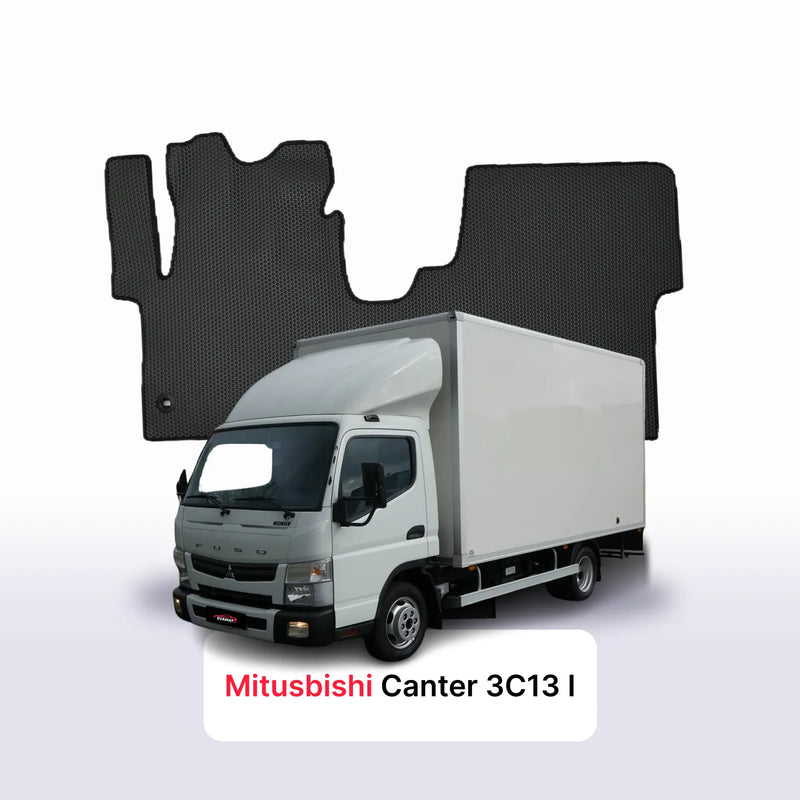 Tappetini 3D EVA per Mitsubishi Fuso Canter 3C13 1 gen 2005-2024 anni CAMION