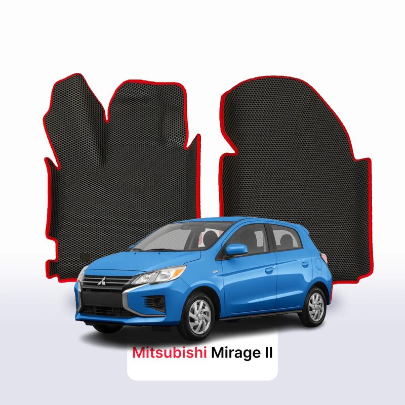 Tappetini 3D EVA per Mitsubishi Mirage 2 gen 2012-2023 anni HATCHBACK 5 porte