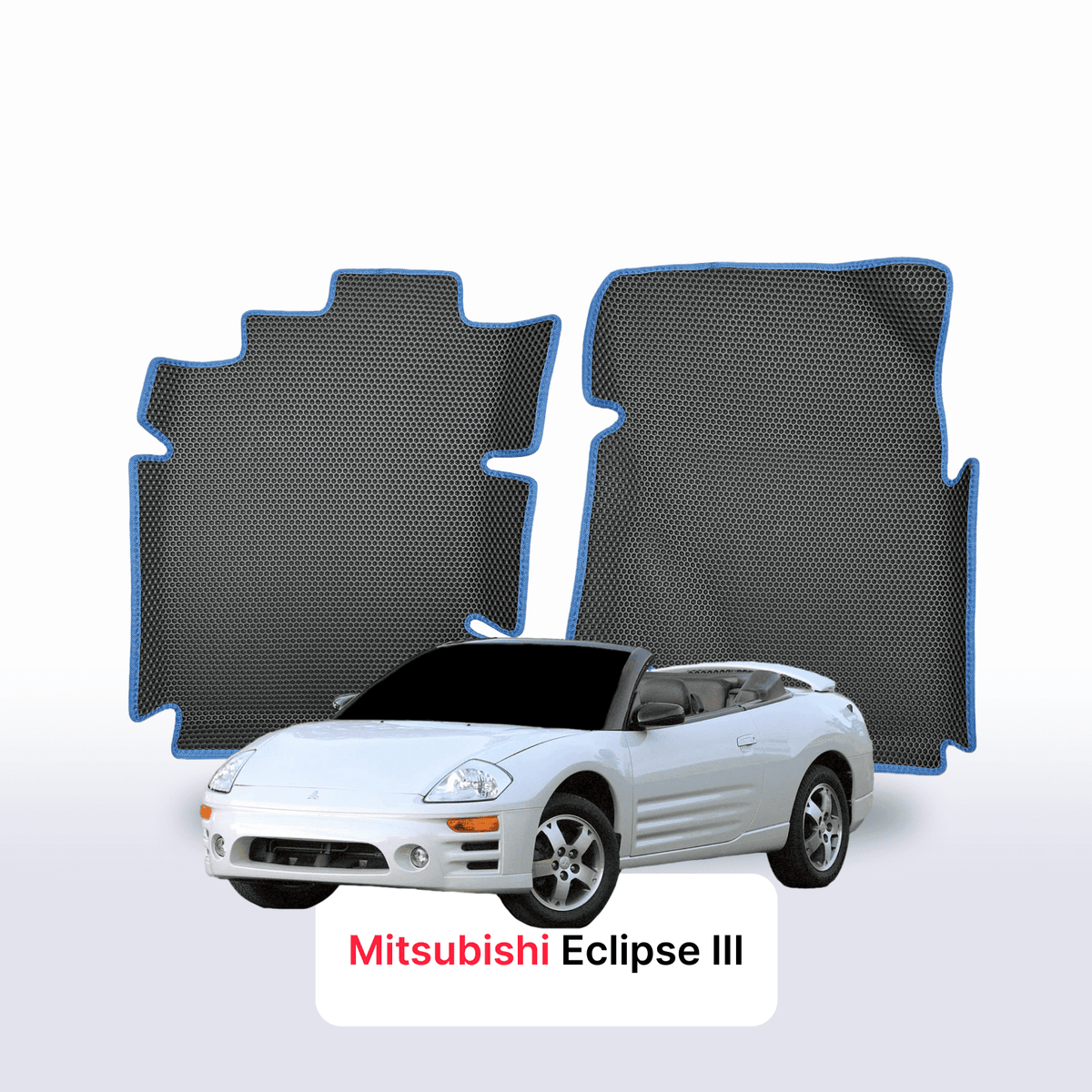 Tappetini 3D EVA per Mitsubishi Eclipse 3 gen 1999-2005 anni CABRIO