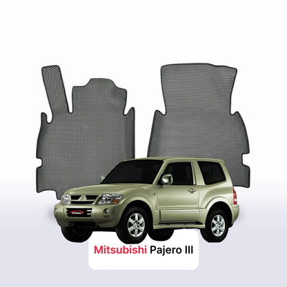 Tappetini 3D EVA per Mitsubishi Pajero 3 gen 1999-2006 anni SUV 3 porte