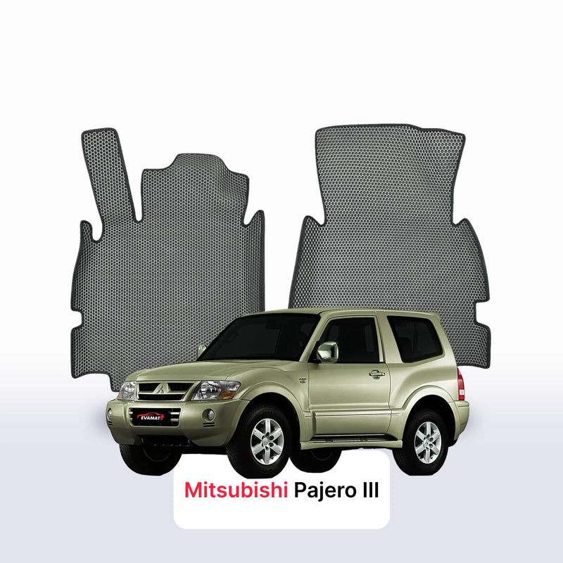 Tappetini 3D EVA per Mitsubishi Pajero 3 gen 1999-2006 anni SUV 3 porte