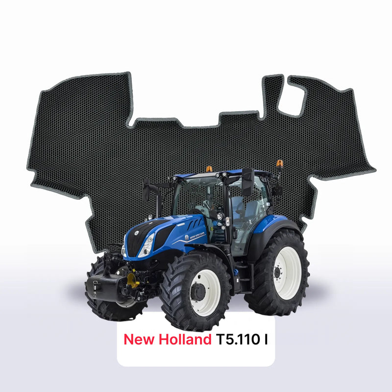 Tappetini 3D EVA per New Holland T5.110 1 gen 2019-2024 anni TRATTORE
