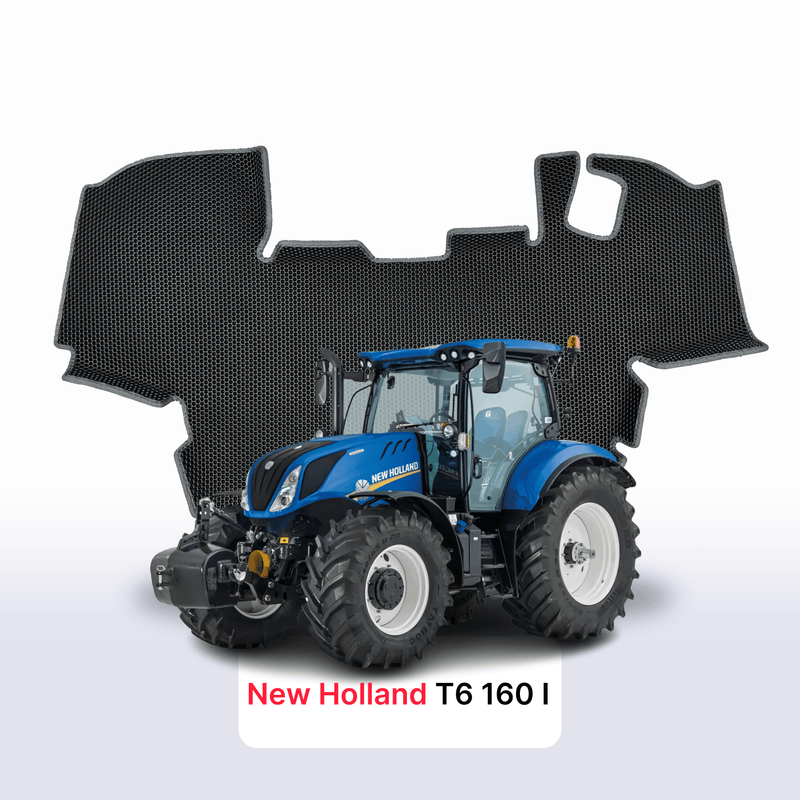 Tappetini 3D EVA per New Holland T6 160 1 gen 2012-2024 anni TRATTORE