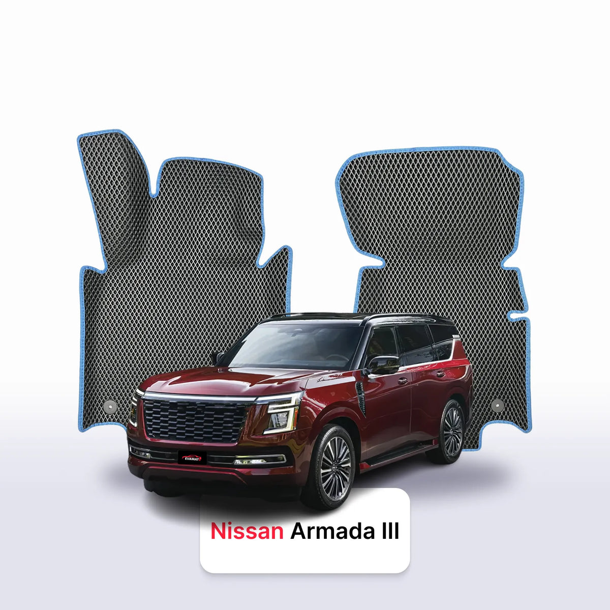 Tappetini 3D EVA per Nissan Armada III gen 2024-2030 anni SUV