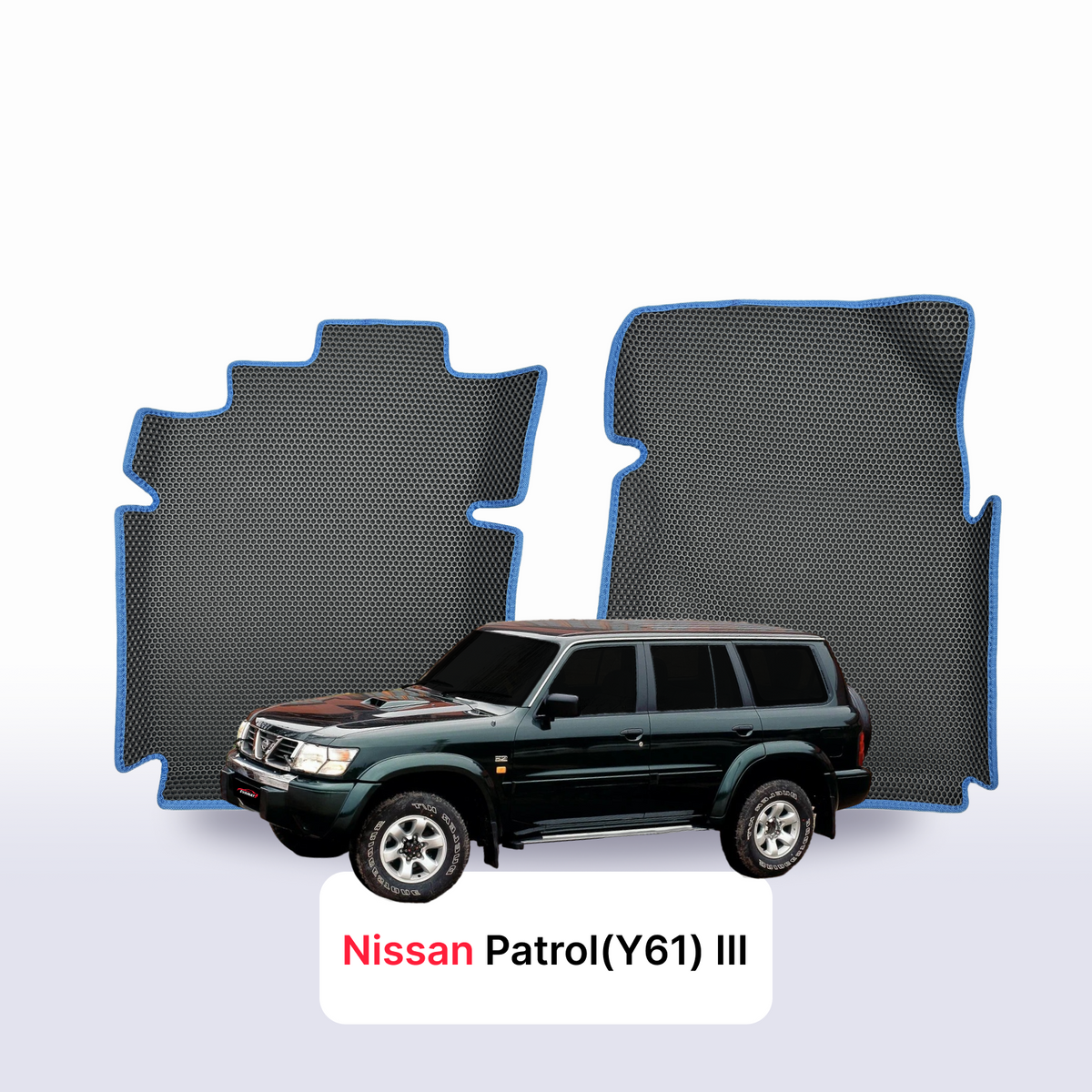 Tappetini 3D EVA per Nissan Patrol(Y61) III gen 1997-2014 anni SUV 5 porte