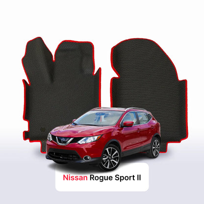 Tappetini 3D EVA per Nissan Rogue Sport II gen 2013-2021 anni SUV