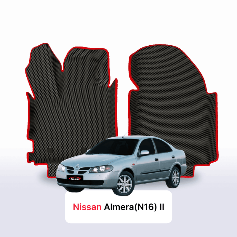 Tappetini 3D EVA per Nissan Almera(N16) II gen 2000-2008 anni BERLINA
