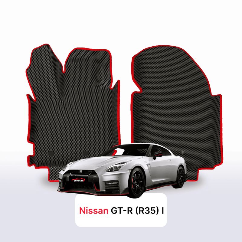 Tappetini 3D EVA per Nissan GT-R(R35) I gen 2008-2025 anni COUPÉ