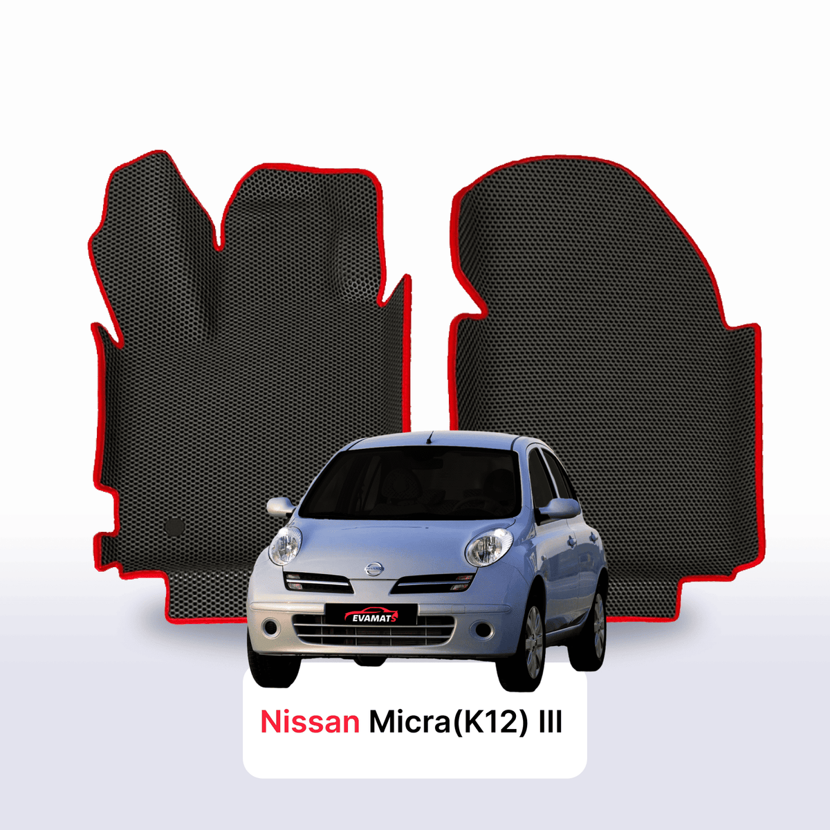 Tappetini 3D EVA per Nissan Micra(K12) III gen 2002-2010 anni HATCHBACK 5 porte