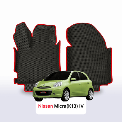 Tappetini 3D EVA per Nissan Micra(K13) IV gen 2010-2016 anni HATCHBACK 5 porte