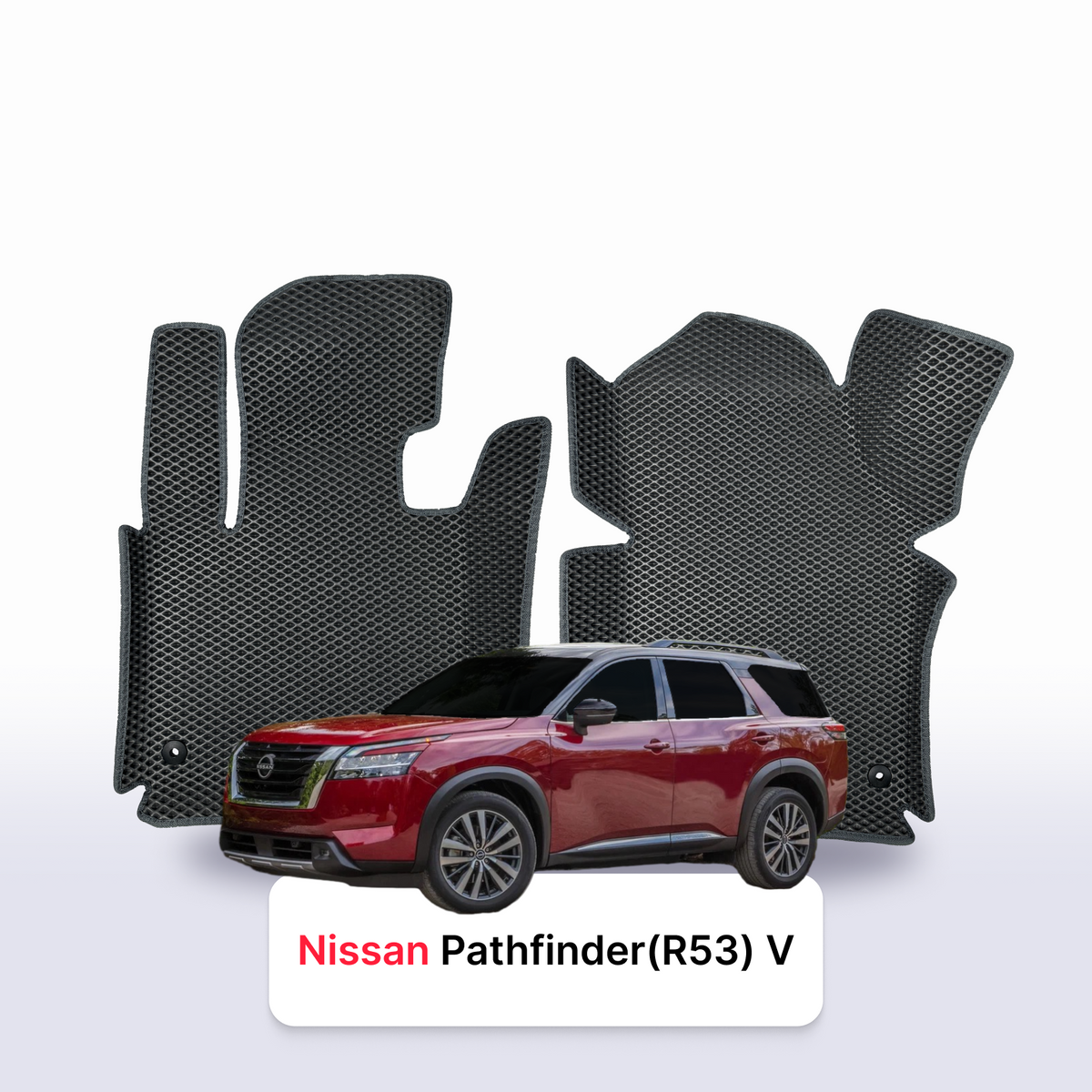 Tappetini 3D EVA per Nissan Pathfinder(R53) V gen 2021-2028 anni SUV