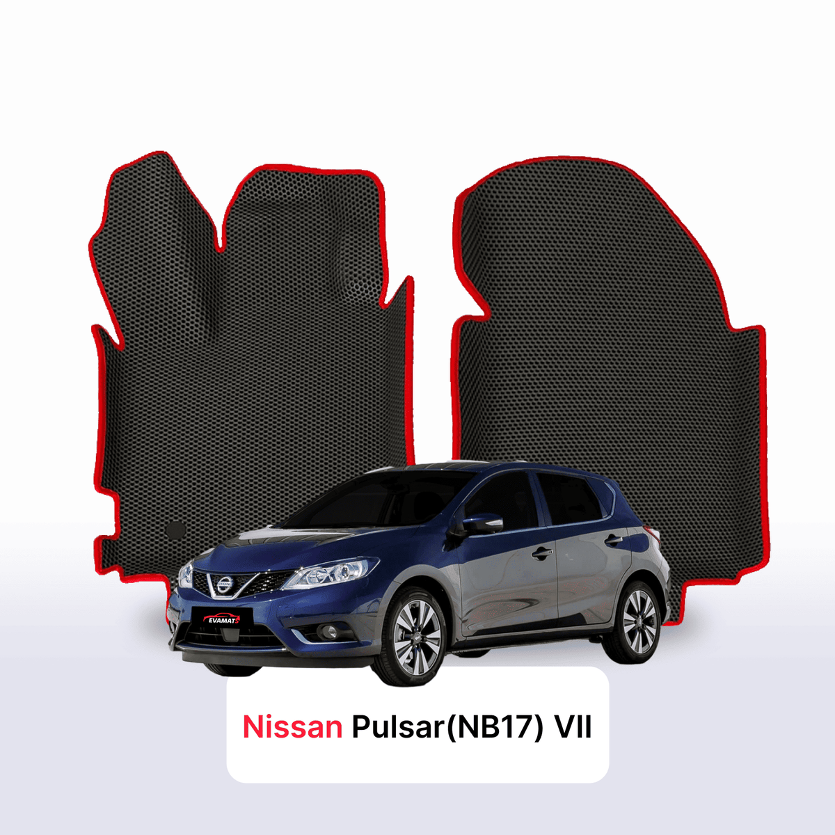 Tappetini 3D EVA per Nissan Pulsar(NB17) VII gen 2014-2018 anni HATCHBACK 5 porte