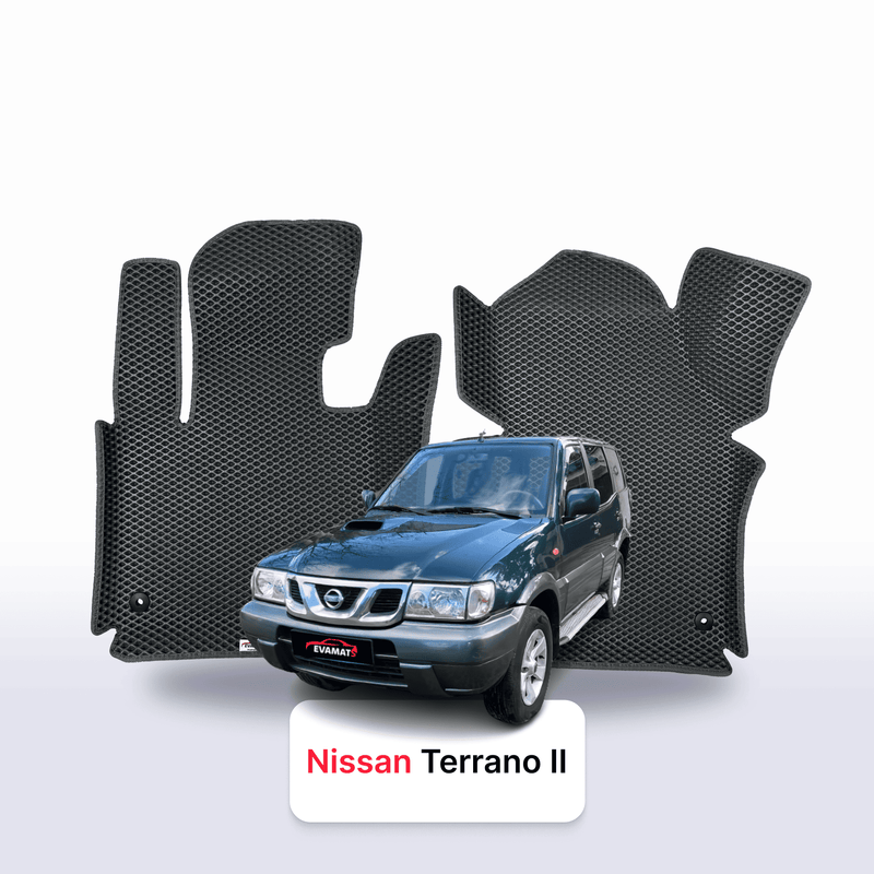 Tappetini 3D EVA per Nissan Terrano II gen 1986-2006 anni SUV