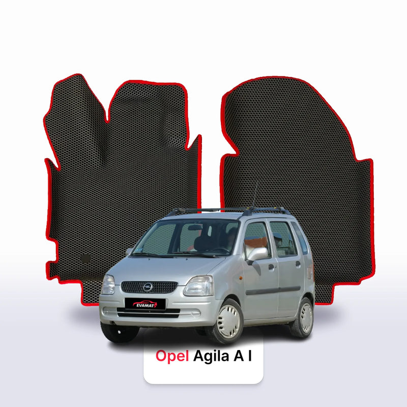Tappetini 3D EVA per Opel Agila A 1 gen 2000-2007 anni HATCHBACK 5 porte