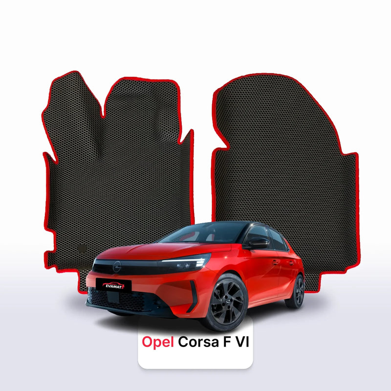 Tappetini 3D EVA per Opel Corsa F 6 gen 2019-2028 anni HATCHBACK ELETTRICA 5 porte