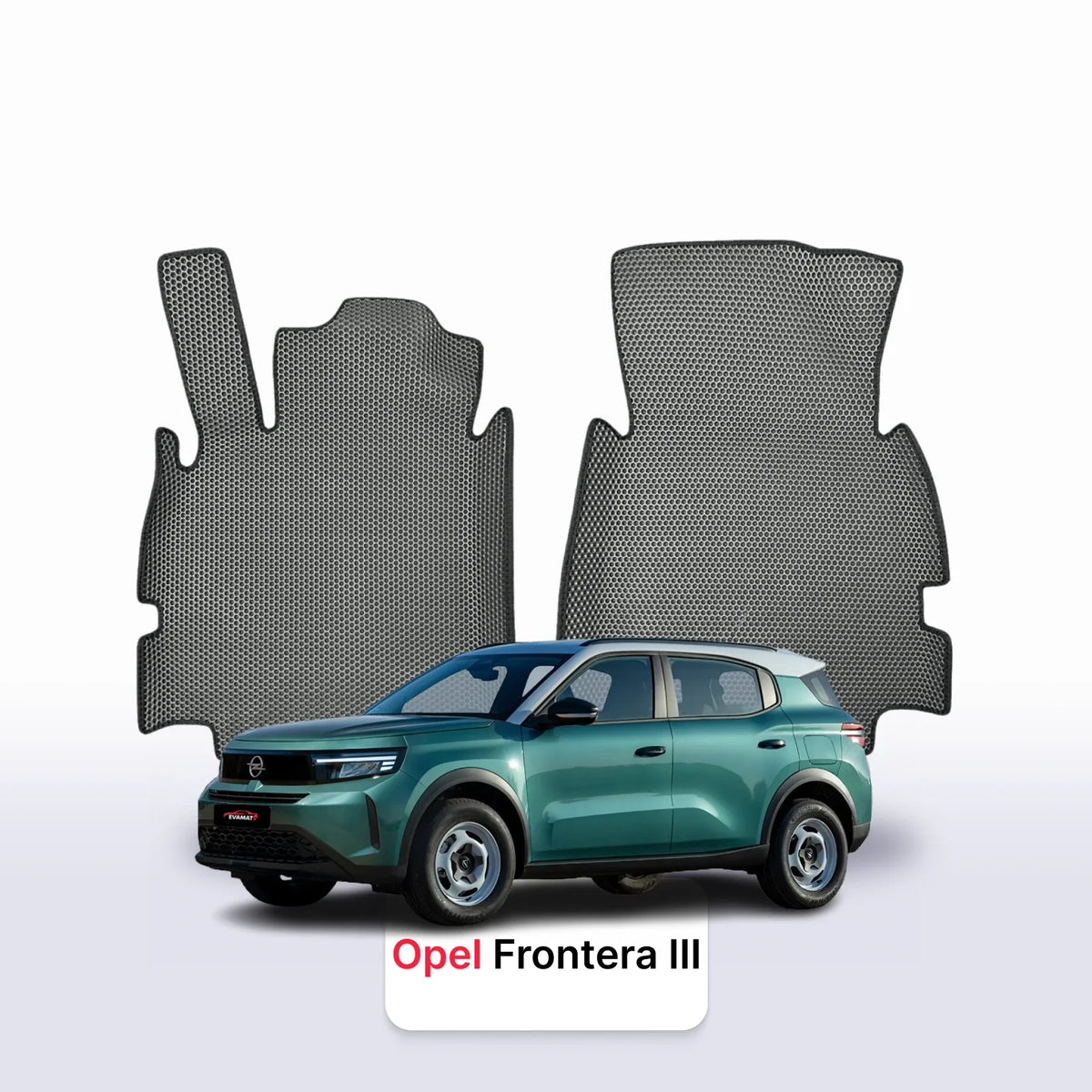 Tappetini 3D EVA per Opel Frontera 3 gen 2024-2029 anni SUV