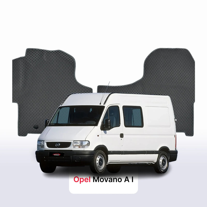 Tappetini 3D EVA per Opel Movano A 1 gen 1998-2010 anni MINIBUS