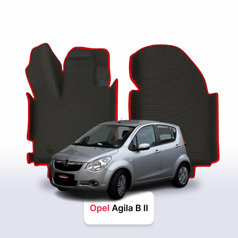 Tappetini 3D EVA per Opel Agila B 2 gen 2008-2014 anni HATCHBACK 5 porte