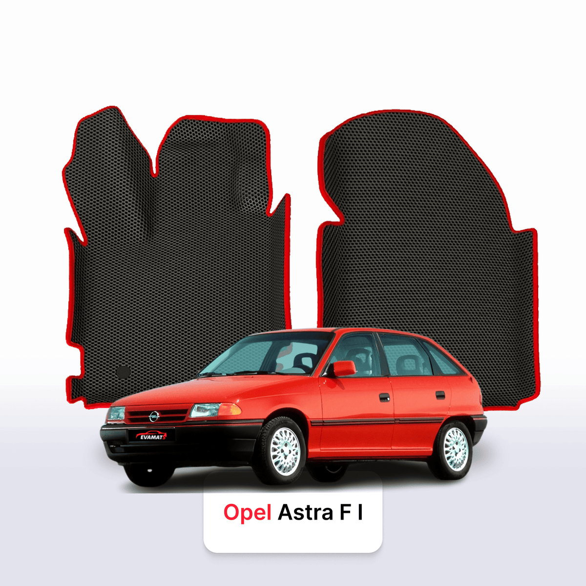 Tappetini 3D EVA per Opel Astra F 1 gen 1991-2002 anni HATCHBACK 5 porte