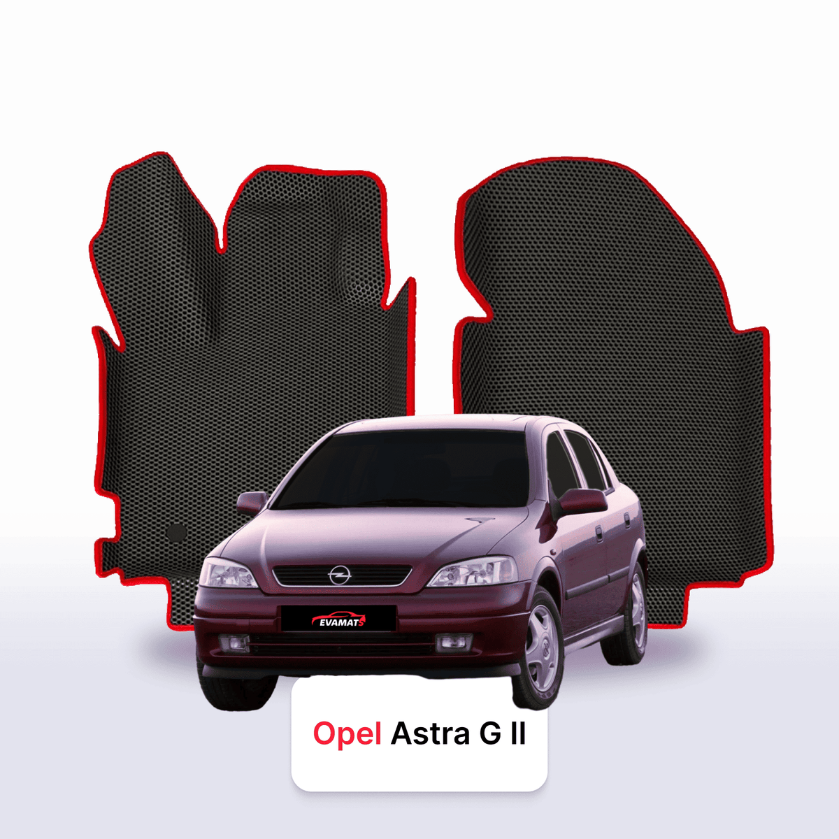 Tappetini 3D EVA per Opel Astra G 2 gen 1998-2009 anni HATCHBACK 5 porte