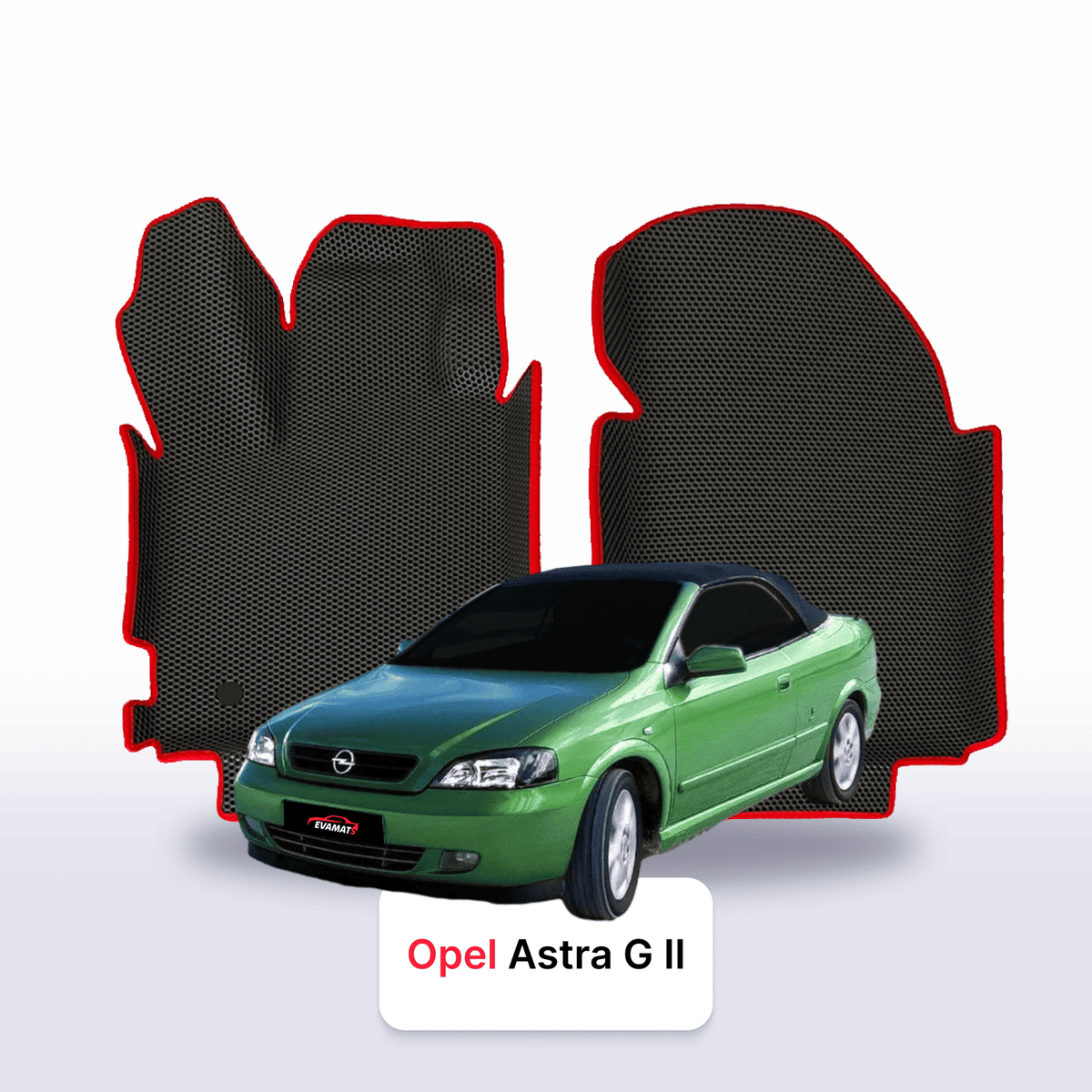 Tappetini 3D EVA per Opel Astra G 2 gen 1998-2009 anni CABRIO