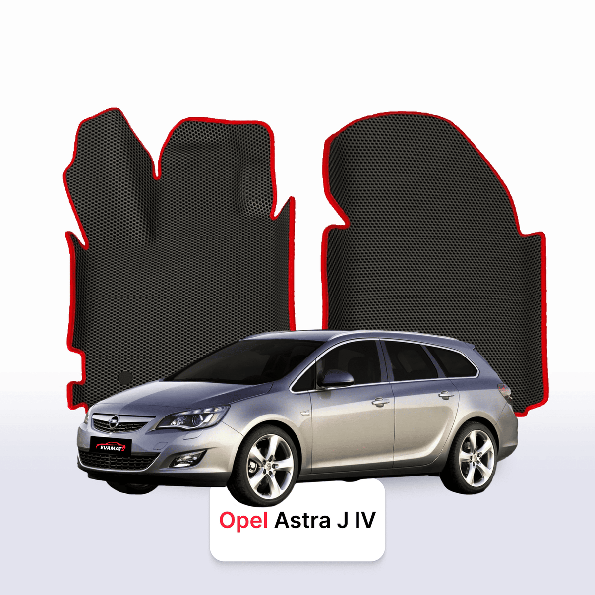 Tappetini 3D EVA per Opel Astra J 4 gen 2009-2018 anni STATION WAGON