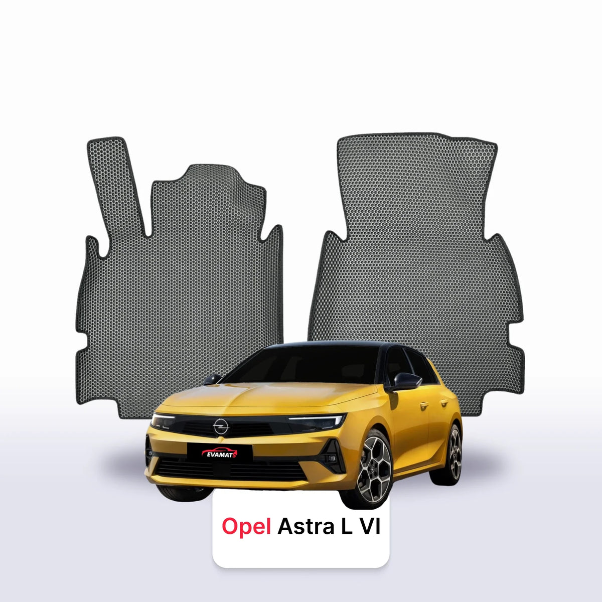 Tappetini 3D EVA per Opel Astra L 6 gen 2021-2027 anni HATCHBACK 5 porte