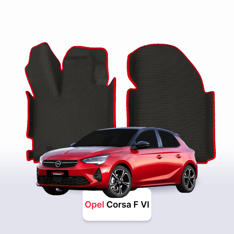 Tappetini 3D EVA per Opel Corsa F 6 gen 2019-2028 anni HATCHBACK 5 porte