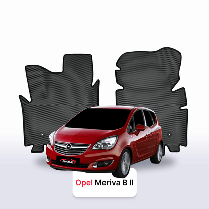Tappetini 3D EVA per Opel Meriva B 2 gen 2010-2018 anni MONOVOLUME