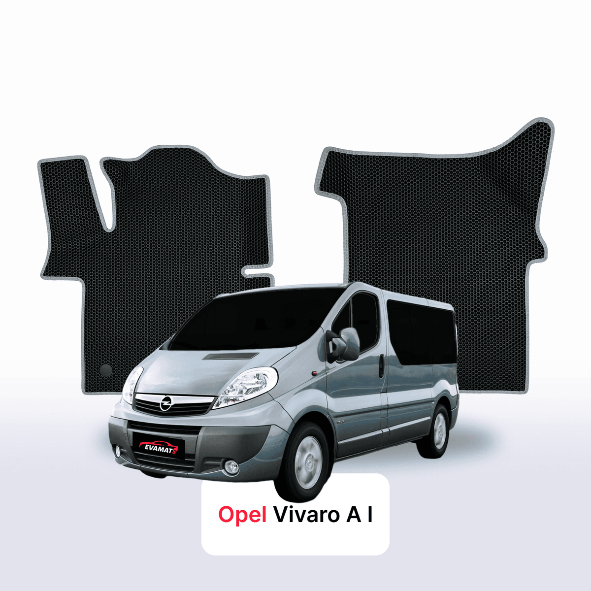 Tappetini 3D EVA per Opel Vivaro A 1 gen 2001-2014 anni MINIBUS