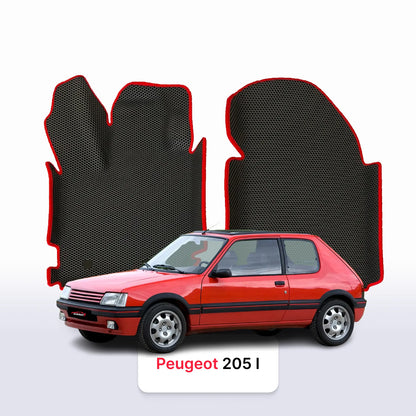 Tappetini 3D EVA per Peugeot 205 1 gen 1983-1998 anni HATCHBACK 3 porte
