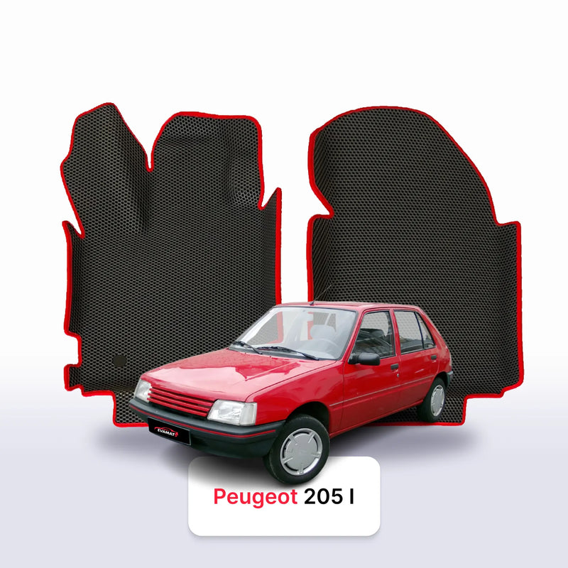 Tappetini 3D EVA per Peugeot 205 1 gen 1983-1998 anni HATCHBACK 5 porte