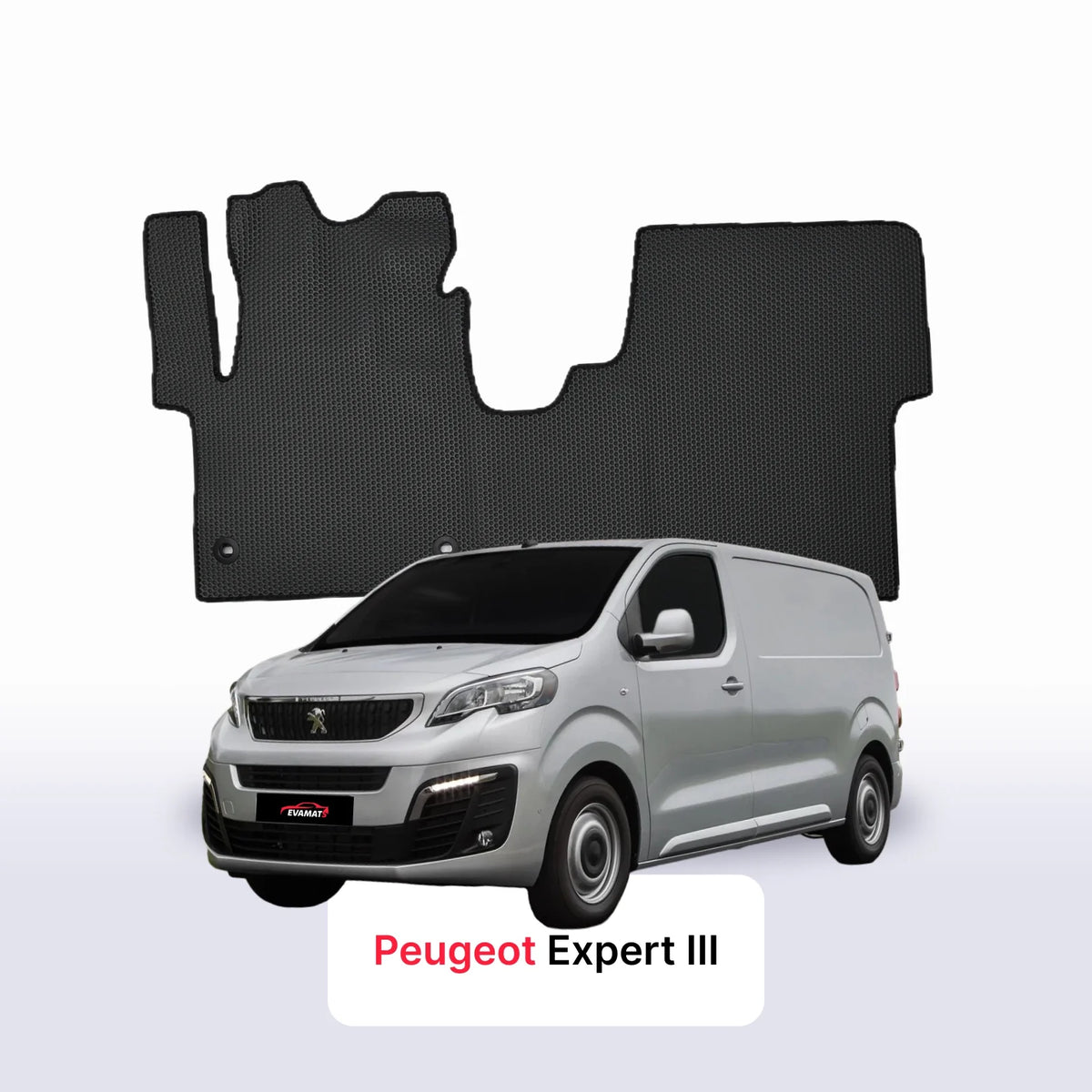 Tappetini 3D EVA per Peugeot Expert(MT) 3 gen 2016-2028 anni FURGONE
