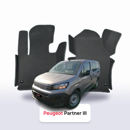 Tappetini 3D EVA per Peugeot Partner 3 gen 2018-2026 anni MONOVOLUME