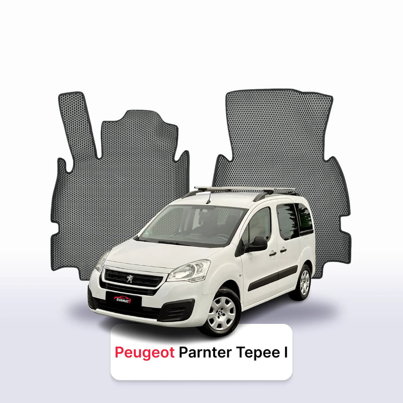 Tappetini 3D EVA per Peugeot Partner Tepee 2 gen 2008-2018 anni MULTISPAZIO