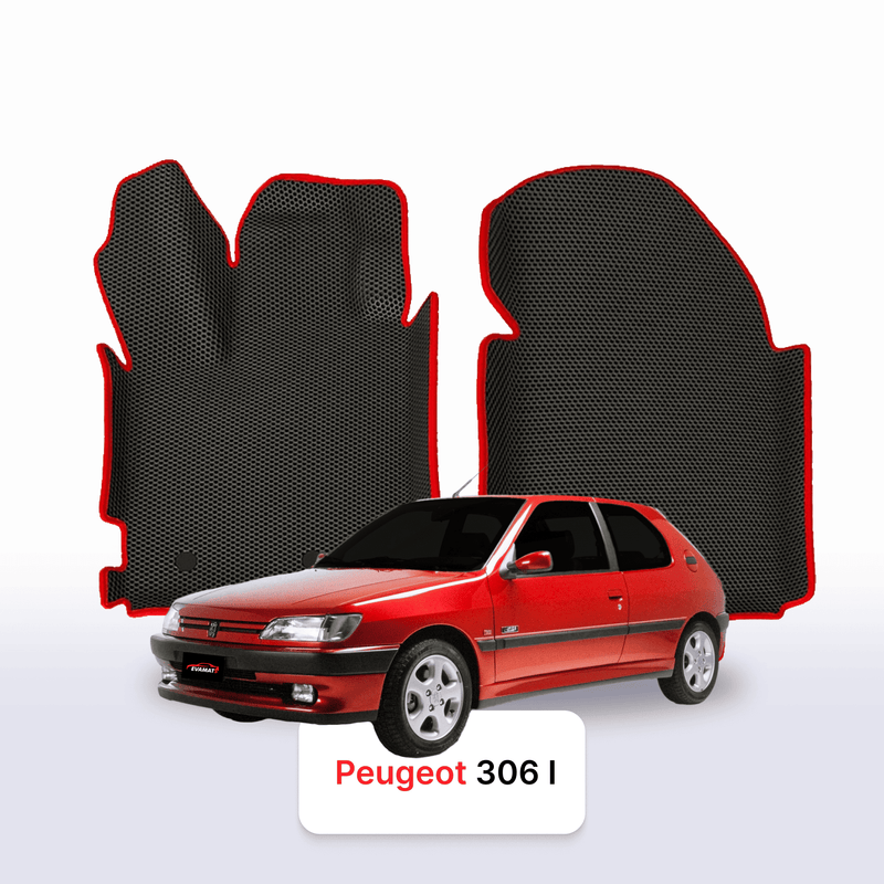 Tappetini 3D EVA per Peugeot 306(MT) 1 gen 1993-2002 anni HATCHBACK 3 porte