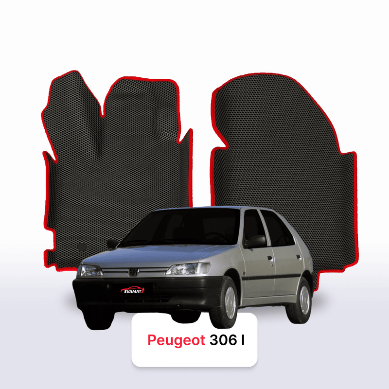 Tappetini 3D EVA per Peugeot 306(MT) 1 gen 1993-2002 anni HATCHBACK 5 porte