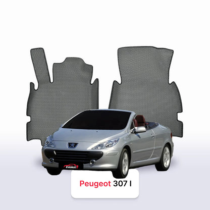 Tappetini 3D EVA per Peugeot 307(MT) 1 gen 2001-2008 anni CABRIO