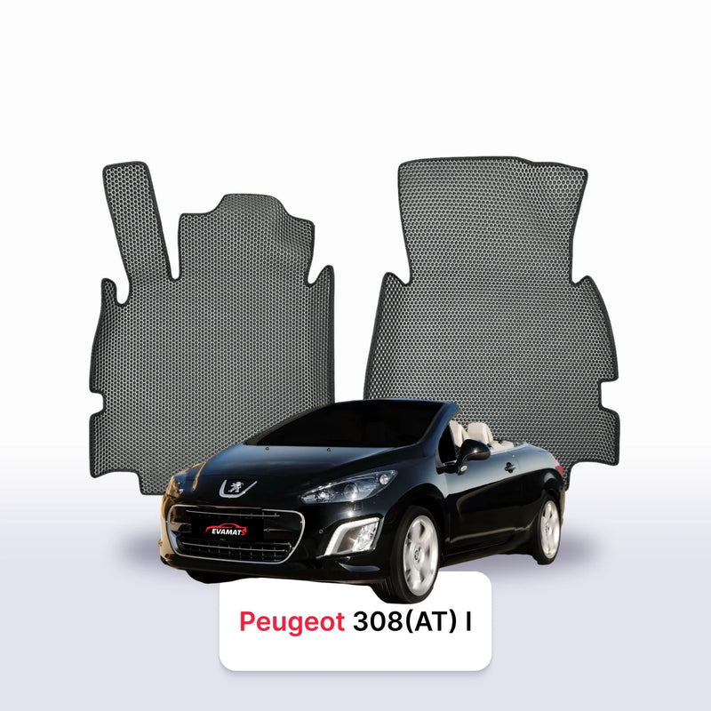 Tappetini 3D EVA per Peugeot 308(AT) 1 gen 2007-2015 anni CABRIO