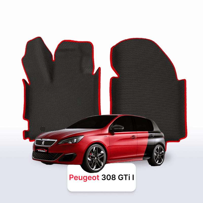 Tappetini 3D EVA per Peugeot 308 GTi 1 gen 2015-2021 anni HATCHBACK 5 porte