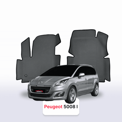 Tappetini 3D EVA per Peugeot 5008(MT) 1 gen 2009-2016 anni MONOVOLUME