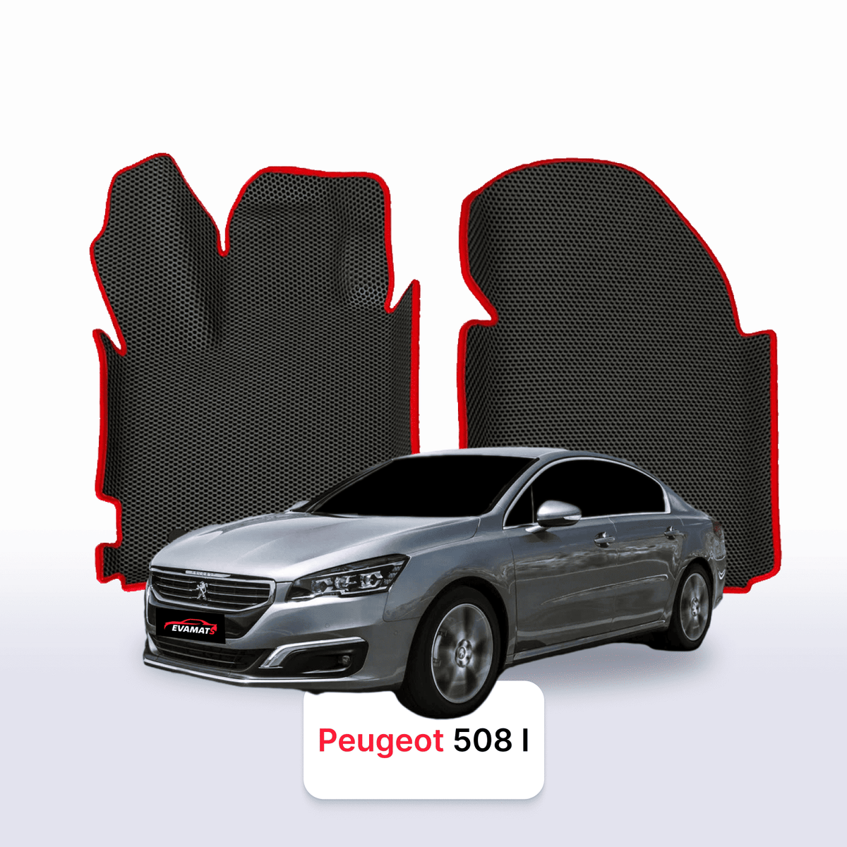 Tappetini 3D EVA per Peugeot 508(AT) 1 gen 2010-2018 anni BERLINA