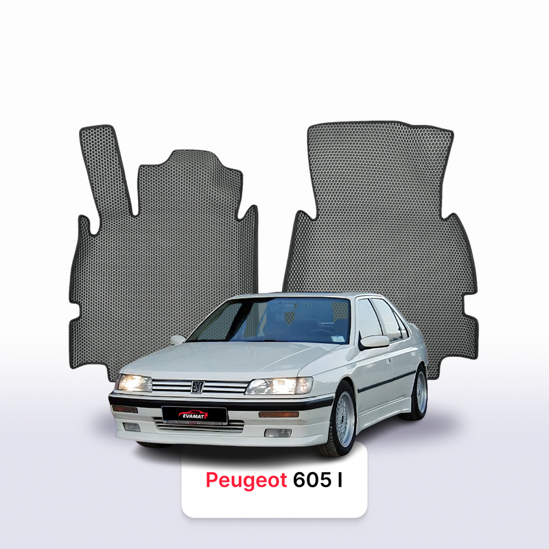 Tappetini 3D EVA per Peugeot 605 1 gen 1989-1999 anni BERLINA
