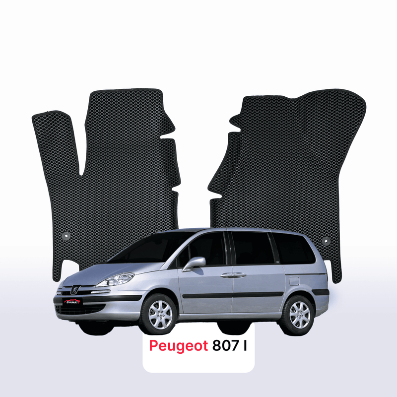 Tappetini 3D EVA per Peugeot 807(MT) 1 gen 2002-2014 anni MONOVOLUME