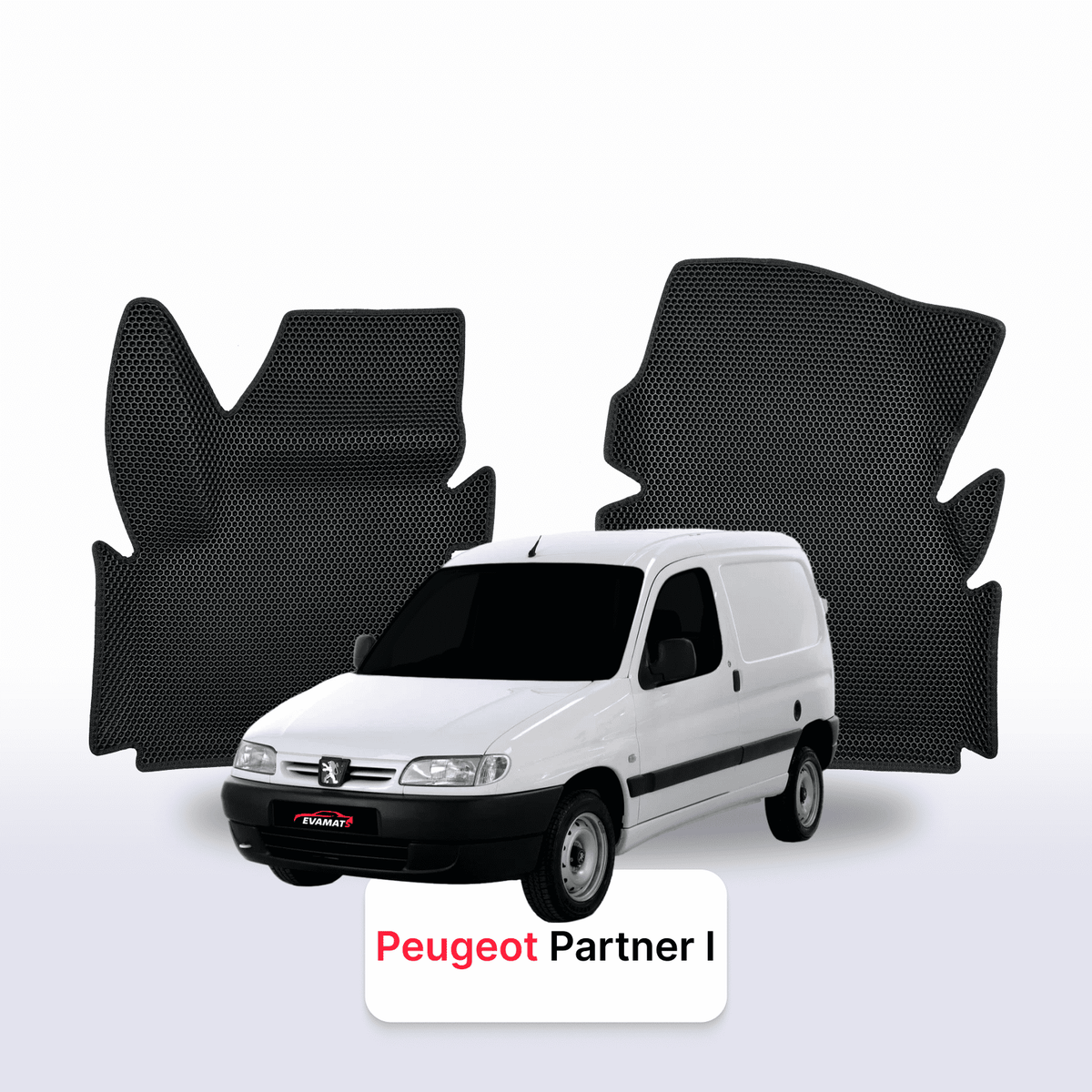 Tappetini 3D EVA per Peugeot Partner(MT) 1 gen 1997-2012 anni FURGONE