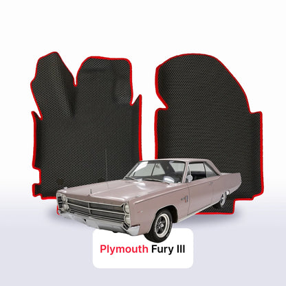 Tappetini 3D EVA per Plymouth Fury 3 gen 1967-1968 anni SPORT COUPÉ