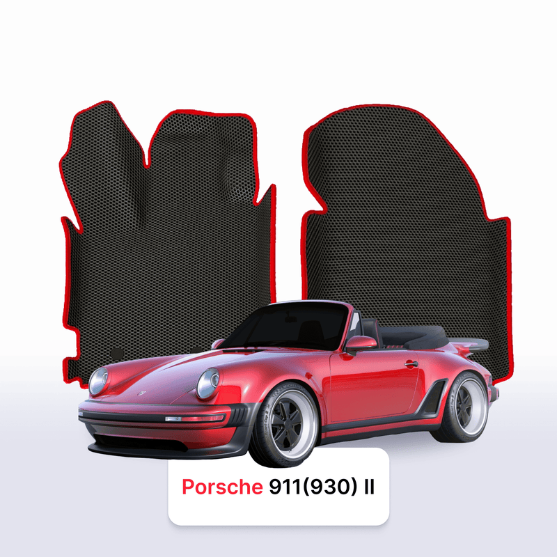 Tappetini 3D EVA per Porsche 911(930) 2 gen 1974-1989 anni CABRIO