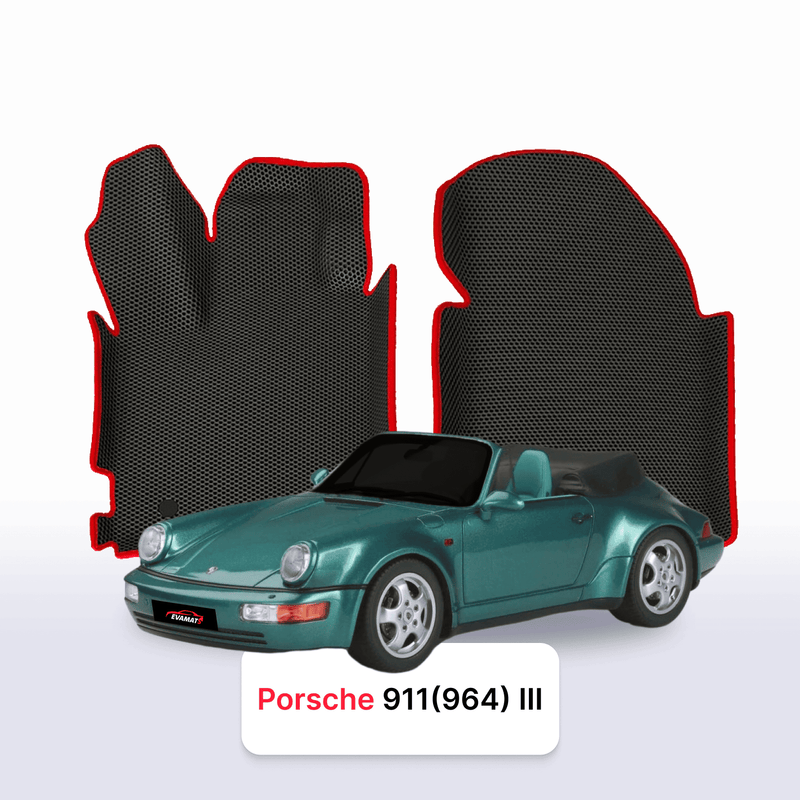 Tappetini 3D EVA per Porsche 911(964) 3 gen 1988-1994 anni CABRIO